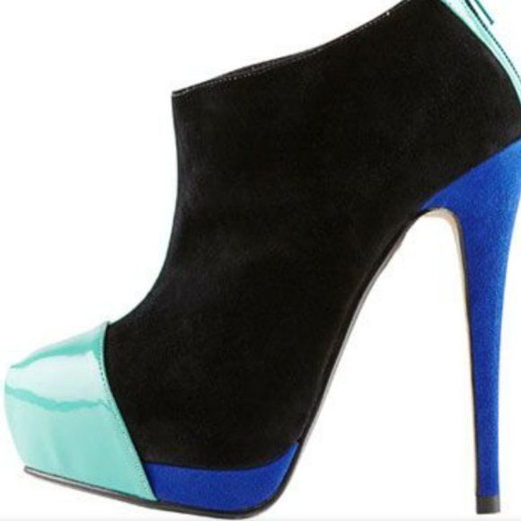 ALDO Color Block Stilettos Booties - Picture 2 of 8